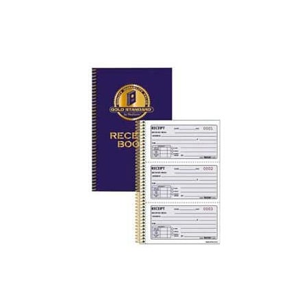Rediform Rediform  Money Receipt Book, 2-Part, Carbonless, 5-1/2" x 8-1/2", 225 Sets/Book 8L829